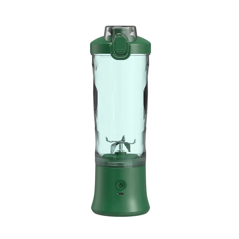 Portable Blender Juicer – Personal-Size Blender for Shakes and Smoothies with 6 Blades