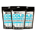 Duke Cannon Cold Shower Cooling Field Towels - 45 Pack Menthol-Infused for Instant Cooling Aloe Jojoba & Chamomile Individually Wrapped for Freshness